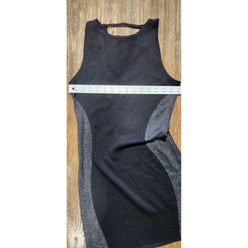 Asos Design Dress Women's Size‎ 8 Black Sheer Sides - Picture 6 of 7